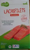 Sokerin määrä sisällä Lachsfilets Naturbelassen