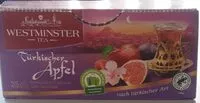 入っている砂糖の量 Türkischer Apfel Tee