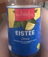 入っている砂糖の量 Eistee Zitrone