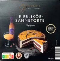 Quantité de sucre dans Eierlikör-Sahnetorte, tiefgefroren