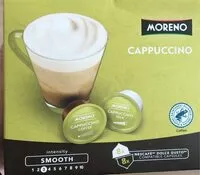 Sokerin määrä sisällä Cappuccino