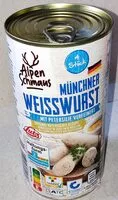 İçindeki şeker miktarı Münchner Weißwurst