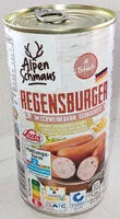 İçindeki şeker miktarı Regensburger