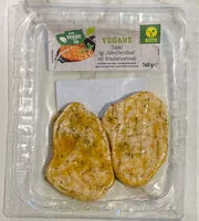 Количество сахара в Vegane Steaks Typ Hähnchensteak mit Kräutermarinade