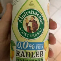 Amount of sugar in Radler Naturtrüb 0,0% Alkoholfrei