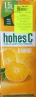 Suhkru kogus sees Orangensaft