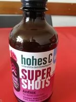 Suhkru kogus sees Super Shot Antiox