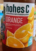 Suhkru kogus sees Orange mit Fruchtfleisch