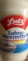 İçindeki şeker miktarı Lutz Sahne Meerrettich Sahnig milde