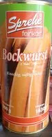 Suhkru kogus sees Bockwurst