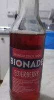 Suhkru kogus sees Bionade elderberry