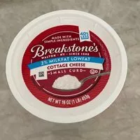 चीनी की मात्रा 2% Milkfat Low-fat Cottage Cheese