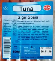 Zucker und Nährstoffe drin Tuna