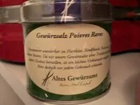 糖質や栄養素が Altes gewurzamt