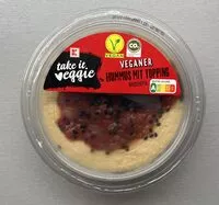 Sokerin määrä sisällä Hummus mit topping