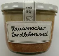 Zuckermenge drin Hausmacher Landleberwurst