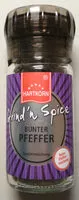 Zucker und Nährstoffe drin Grind n spice