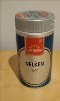 Sokerin määrä sisällä Nelken ganz