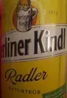 Amount of sugar in Berliner Kindl Radler