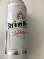 Sugar and nutrients in Berliner kindl