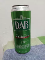 İçindeki şeker miktarı Cerveza DAB