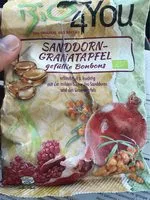 Sucre et nutriments contenus dans Sanddorn granatapfel