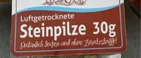 Amount of sugar in Steinpilze luftgetrocknet