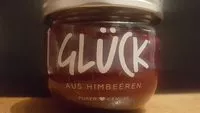 Sokerin määrä sisällä Marmelade Himbeeren