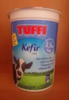 Amount of sugar in Tuffi Kefir mild 3,5%