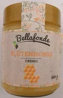 चीनी की मात्रा Bellafonde Blütenhonig cremig