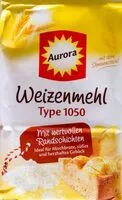 Suhkru kogus sees Weizenmehl Bio 1050