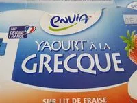 Quantité de sucre dans Yaourts à la grecque lit de fraise