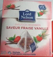 含糖量 Infusion ROOIBOS saveur fraise vanille