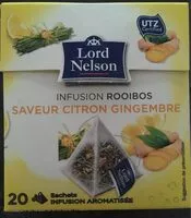 Cantidad de azúcar en Infusion rooibos saveur citron gingembre