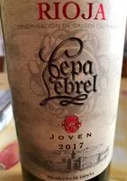 Sokerin määrä sisällä Vino Rioja Cepa Lebrel