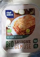 Sokerin määrä sisällä Lasagne aux légumes