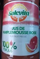Zuckermenge drin Jus de pamplemousse rose