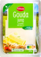 Sokerin määrä sisällä Gouda