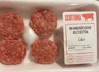 चीनी की मात्रा Mini hamburgher di bovino adulto scottona