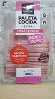 Suhkru kogus sees Paleta cocida Extra