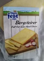 Amount of sugar in Bergsteirer Semi-Hard Cheese