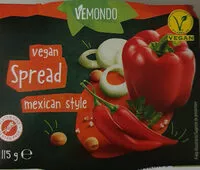 Zuckermenge drin Vegan spread mexican style