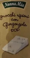 入っている砂糖の量 Gnocchi fourrés au gorgonzola DOP