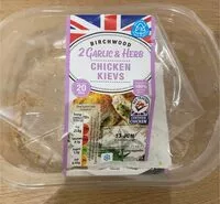Cantidad de azúcar en Chicken kievs