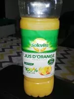 İçindeki şeker miktarı Jus d'orange avec pulpe
