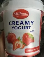 含糖量 Creme Joghurt mild Erdbeere