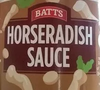 Suhkru kogus sees Lidl Batts Horseraddish Sauce