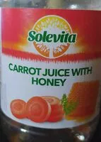Количество сахара в Carrot juice with honey