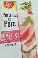 İçindeki şeker miktarı Poitrine de porc