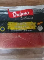 चीनी की मात्रा Jambon Serrano